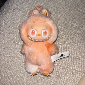 LABUBU POPMART BIG INTO ENGERY Cute Orange Plush Toy